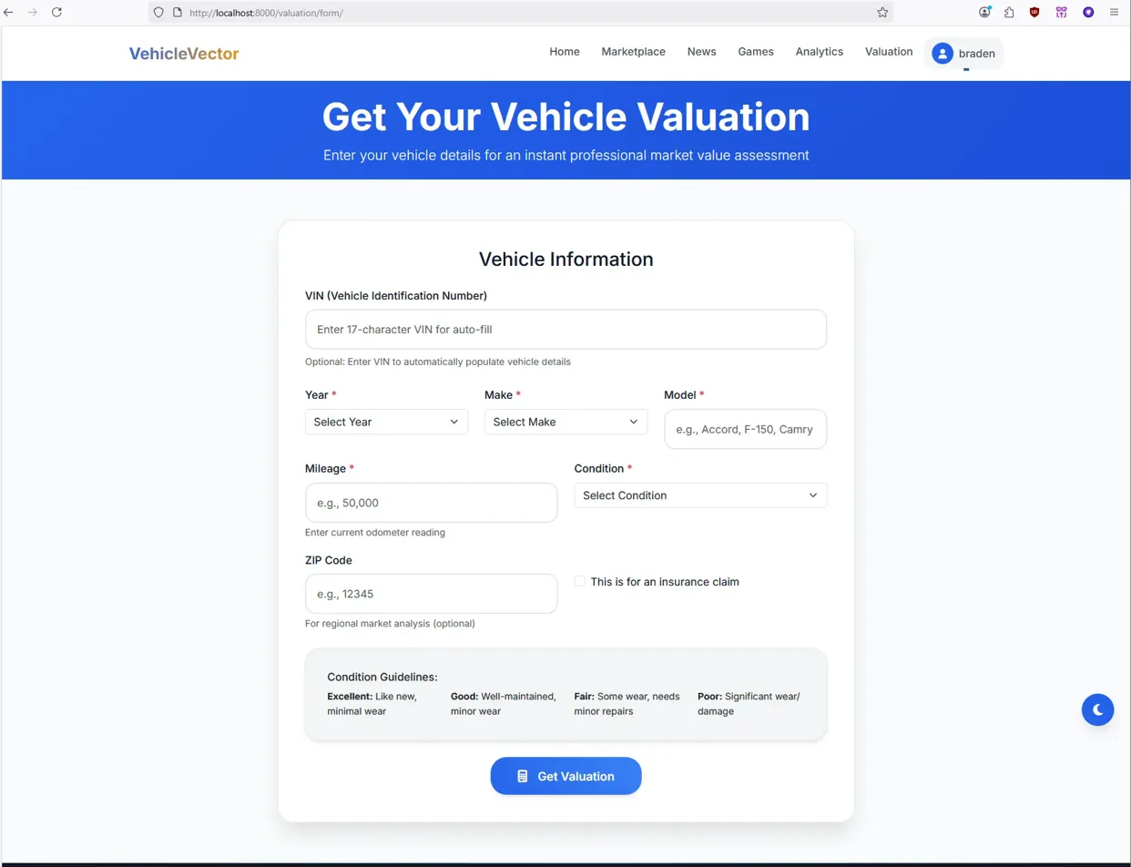 Vehicle Valuation